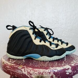 Nike Little Posite One PS Black Multi Color | Size 13 Kids Sneakers